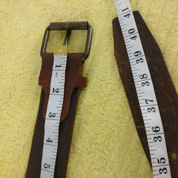 TRUE RELIGION Leather Rockstar belt, 100%Leather Upper Leather Lining 32 - Picture 6 of 10